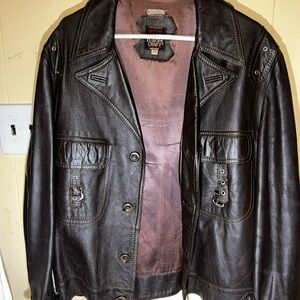 Vintage Europe Craft Leather Jacket like new